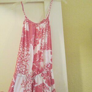 Flynn Skye Red White Jumpsuit Low Waist Sexy XS